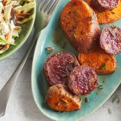 Miso Sweet Potatoes