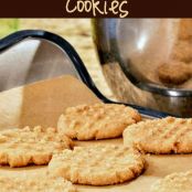 Peanut Butter Cookies, GF