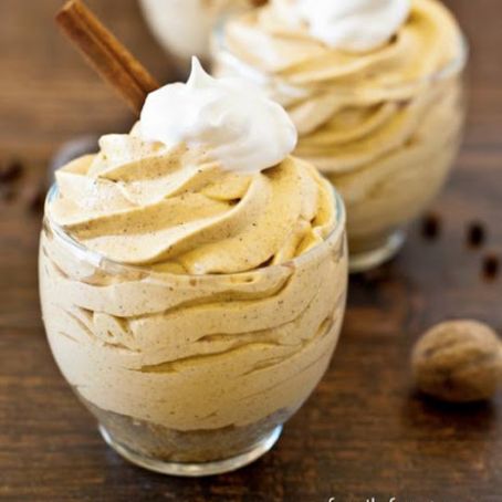 NO BAKE PUMPKIN CHEESECAKE