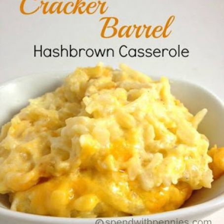 Cracker Barrel Hashbrown Casserole