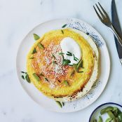 Egg Tortilla with Cumin Sour Cream