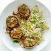 Scallops with Citrus and Quinoa
