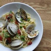 Pasta with Clams, Bacon & Beer
