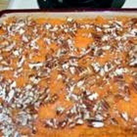 Stuffed Baked Sweet Potatoes with Pecans