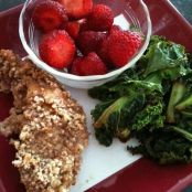 Chick:  Pecan Crusted Chicken