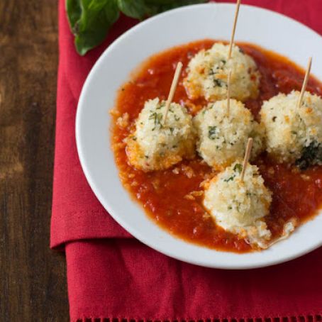 Baked Mozzarella Bites