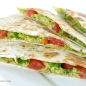 The Garden Grazer Avocado Quesadillas 