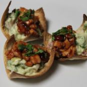 CHIPOTLE CHICKEN TOSTADAS