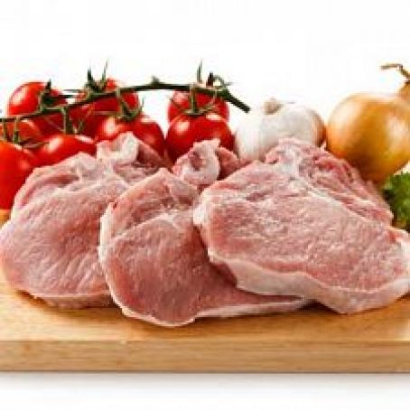 Pork Chops, Tomato Sauce (Slow Cooker)