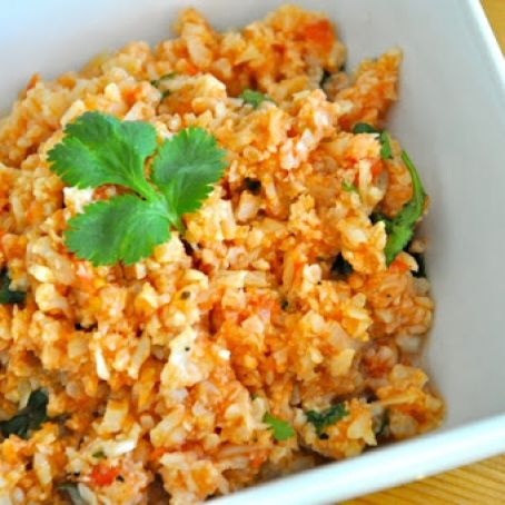 Real Healthy Mexican Style Cauliflower Rice