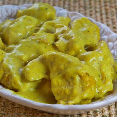 Baked Chicken With Curry Sauce