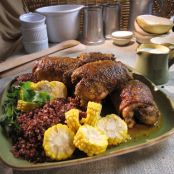 Peruvian Baked Chicken Thighs