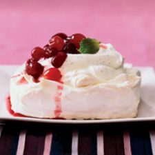 Cranberry & Orange Pavlovas