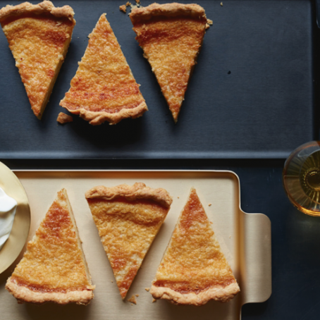 Buttermilk Eggnog Pie