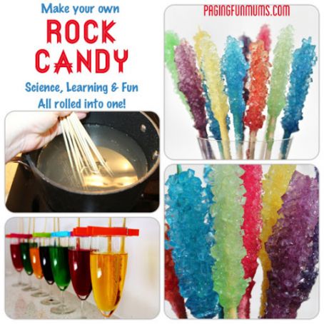 Rock Candy on a Stick
