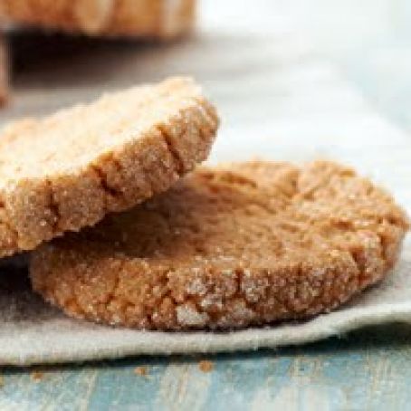 Sugar-Crusted Ginger Cookies