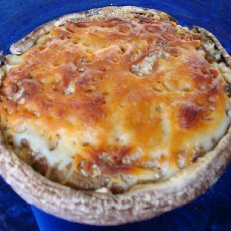 Heather's Stuffed Portabella Mushrooms