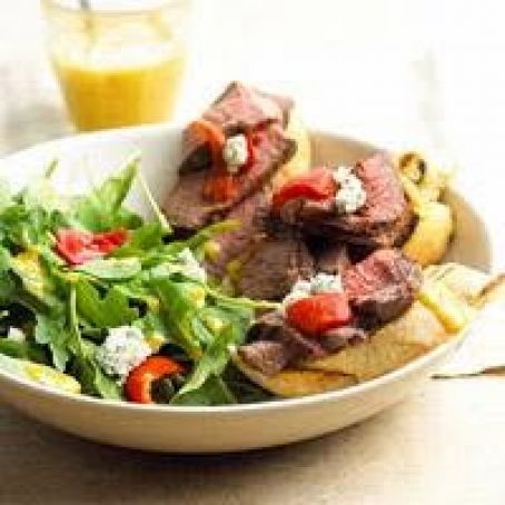 Grilled Steak Bruschetta Salad