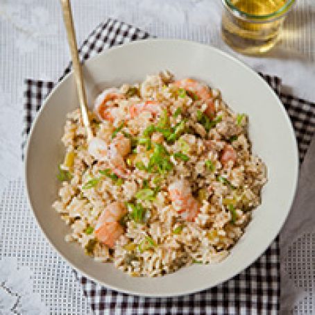 Dirty Rice with Shrimp