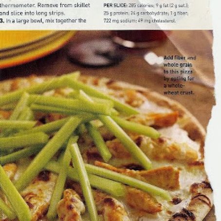 BUFFALO CHICKEN PIZZA