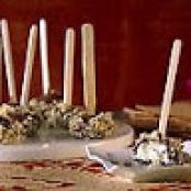 Vanilla Gelato Bites with Chocolate and Hazelnuts