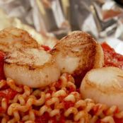 Seafood Pasta in a Foil Package*