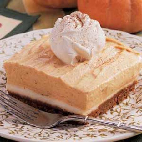 Snappy Pumpkin Dessert
