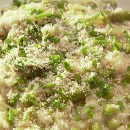 Spring Green Risotto With Artichokes