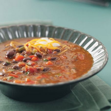 Spicy Black Bean Soup II