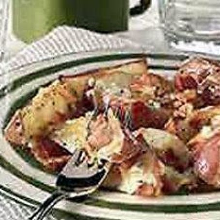 Crispy Blue Cheese Potatoes