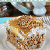 Carrot Cake Poke Cake
