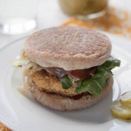 Southern-Fried Chickpea Burger Recipe