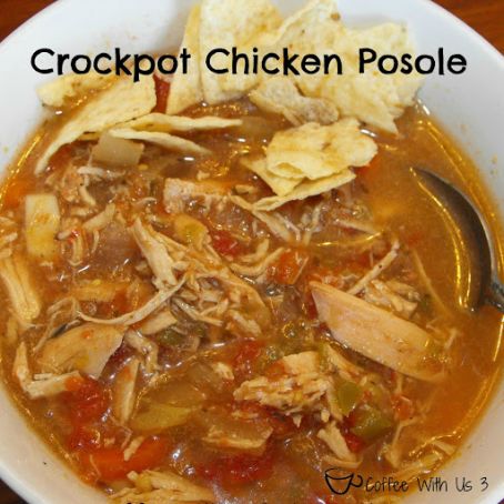 Chicken Posole (Slow Cooker)