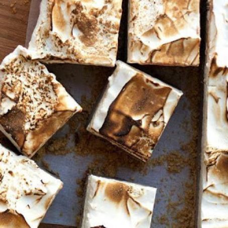 S’mores Ice Cream Bars