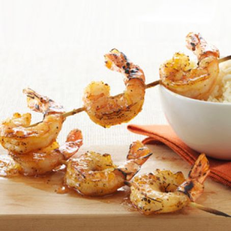 Spicy Grilled Shrimp or Wings