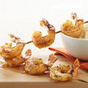 Spicy Grilled Shrimp or Wings