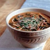White Bean, Pasta and Swiss Chard Soup