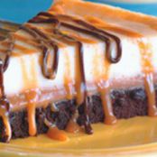 Brownie Caramel Cheesecake