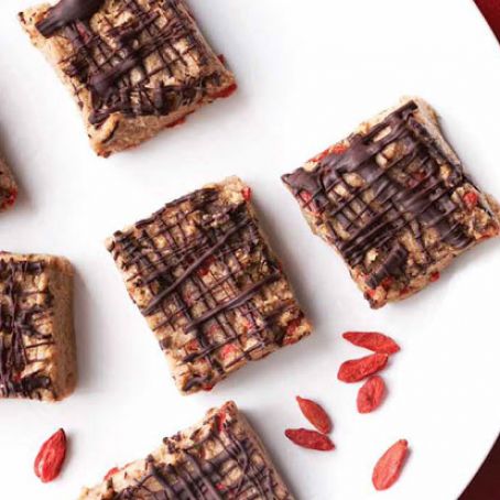 Superfood Goji Berry Brownies (Vegan/Raw/Sugar Free/Gluten Free)
