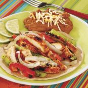 Tequila Lime Chicken Fajitas