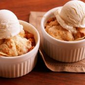 Apple Cobbler for Two