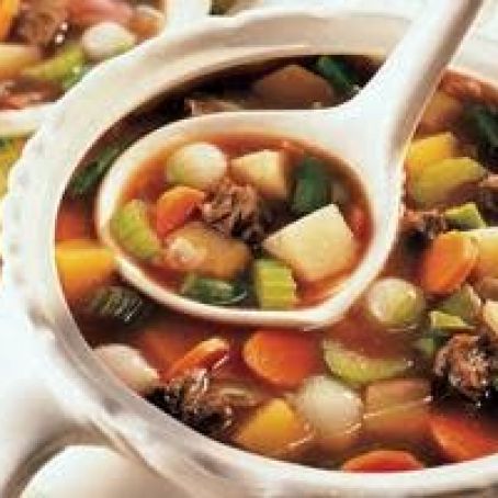 Old-Fashioned Beef-Vegetable Soup