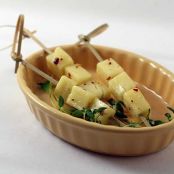 Honey Thyme Marinated Cheddar