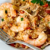 Chicken and Shrimp Jambalaya
