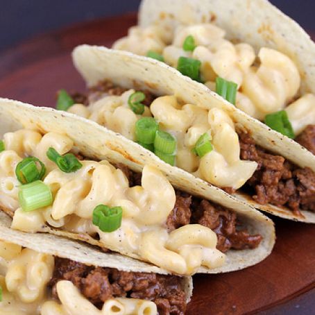 Mac and Cheese Tacos