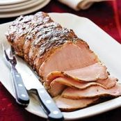 PERFECT GRILLED MUSTARD GLAZED PORK LOIN