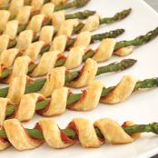 Prosciutto Asparagus Spirals