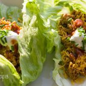 Turkey Taco Lettuce Wraps