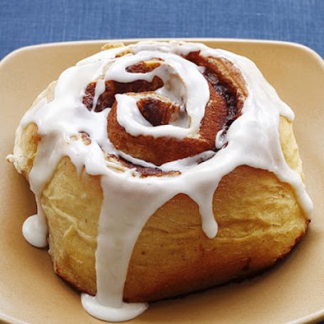 Sunny's Easy Glazed Cinnamon Buns