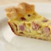 Ham-and-Swiss Quiche